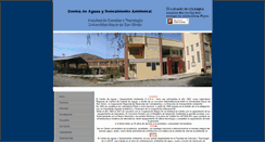 Desktop Screenshot of casa.fcyt.umss.edu.bo