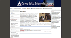 Desktop Screenshot of enfermeria.umss.edu.bo